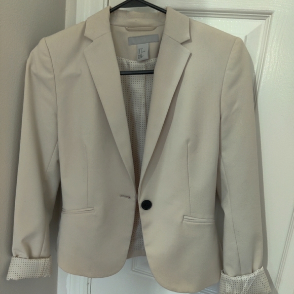 Lined H&M Blazer 2